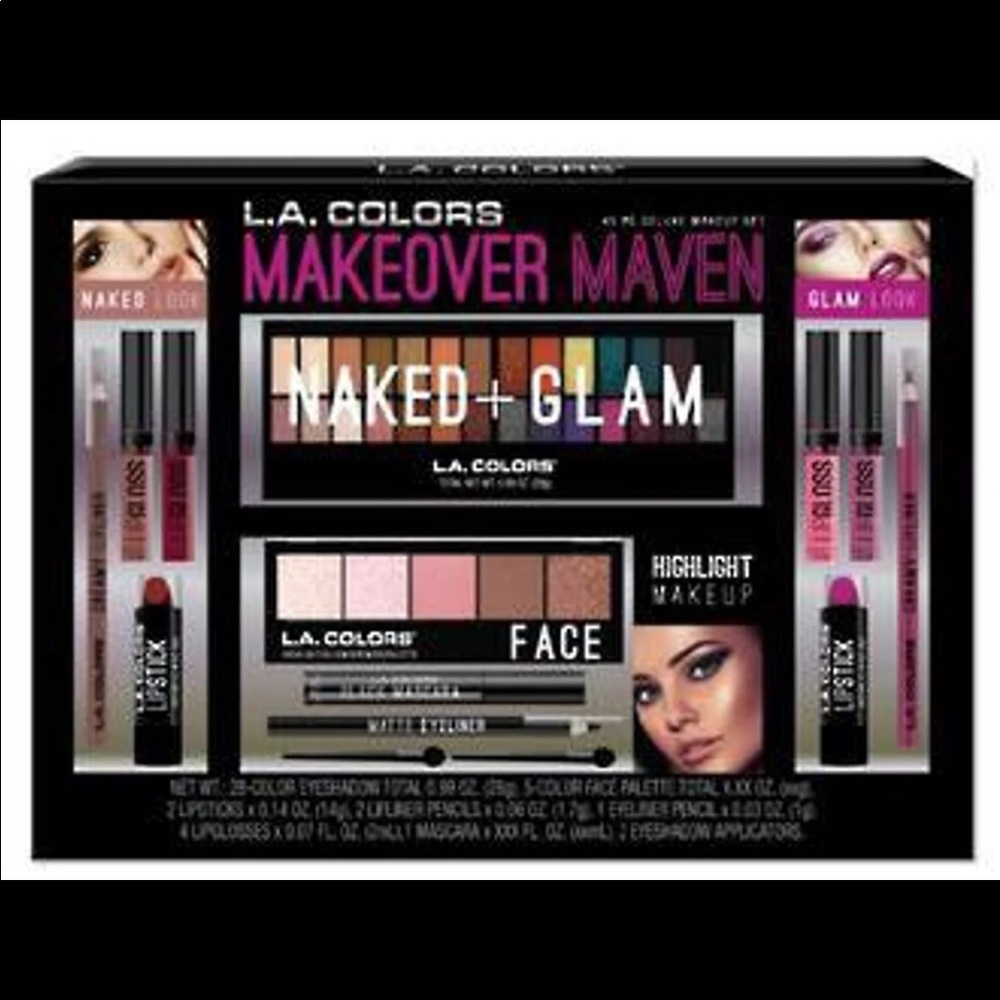 L.A. COLORS makeup set